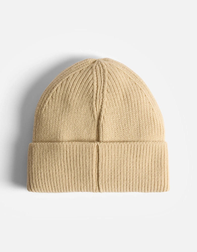Acksley Ribbed Beanie - Gravel