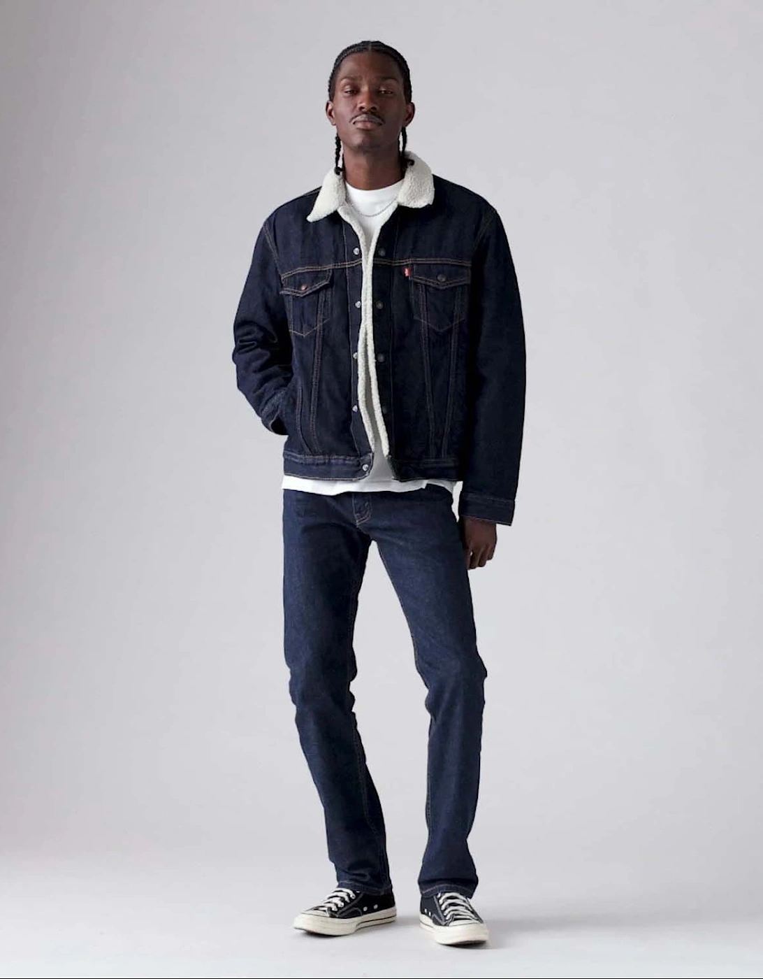 Mens Type III Sherpa Trucker Jacket - Type III Sherpa Trucker Jacket