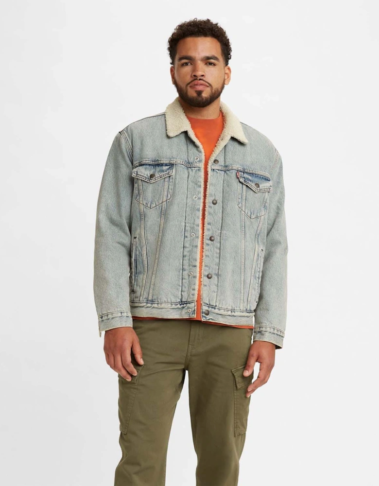 Mens Type III Sherpa Trucker Jacket - Type III Sherpa Trucker Jacket