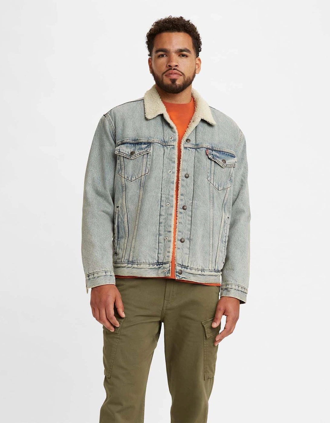 Mens Type III Sherpa Trucker Jacket - Type III Sherpa Trucker Jacket, 7 of 6