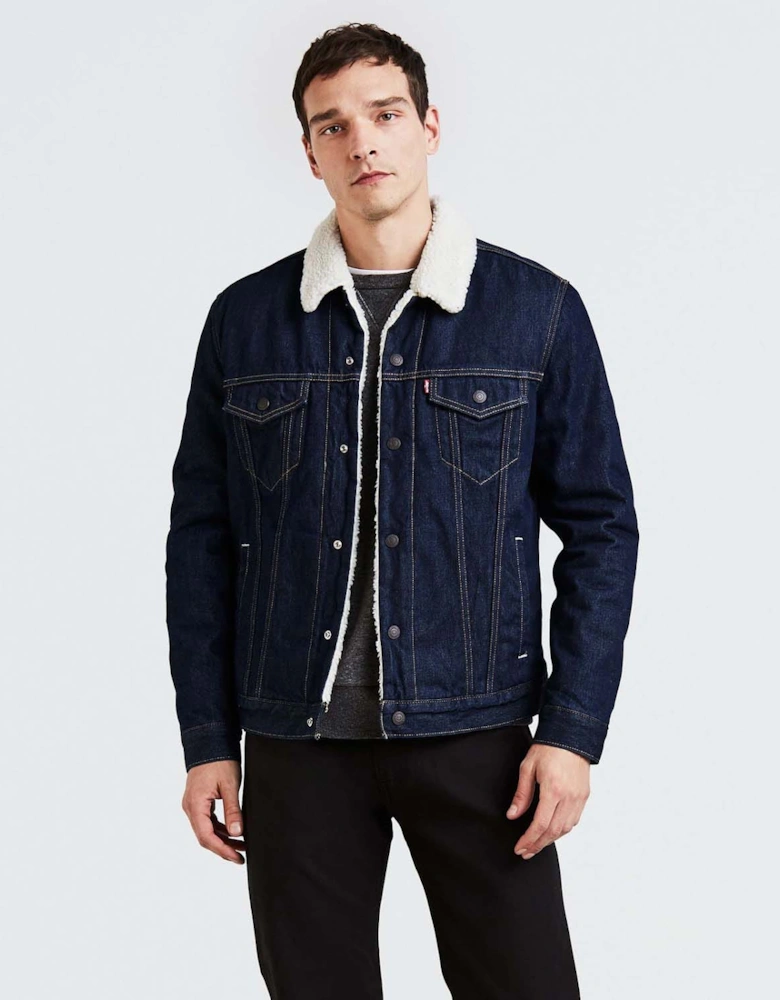 Mens Type III Sherpa Trucker Jacket - Type III Sherpa Trucker Jacket