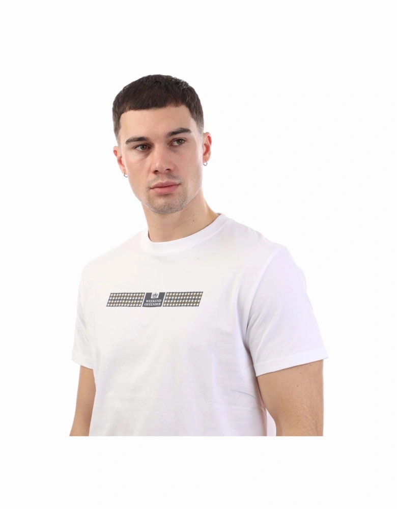 Mens Shareck Check T-Shirt