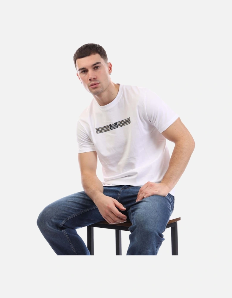 Mens Shareck Check T-Shirt