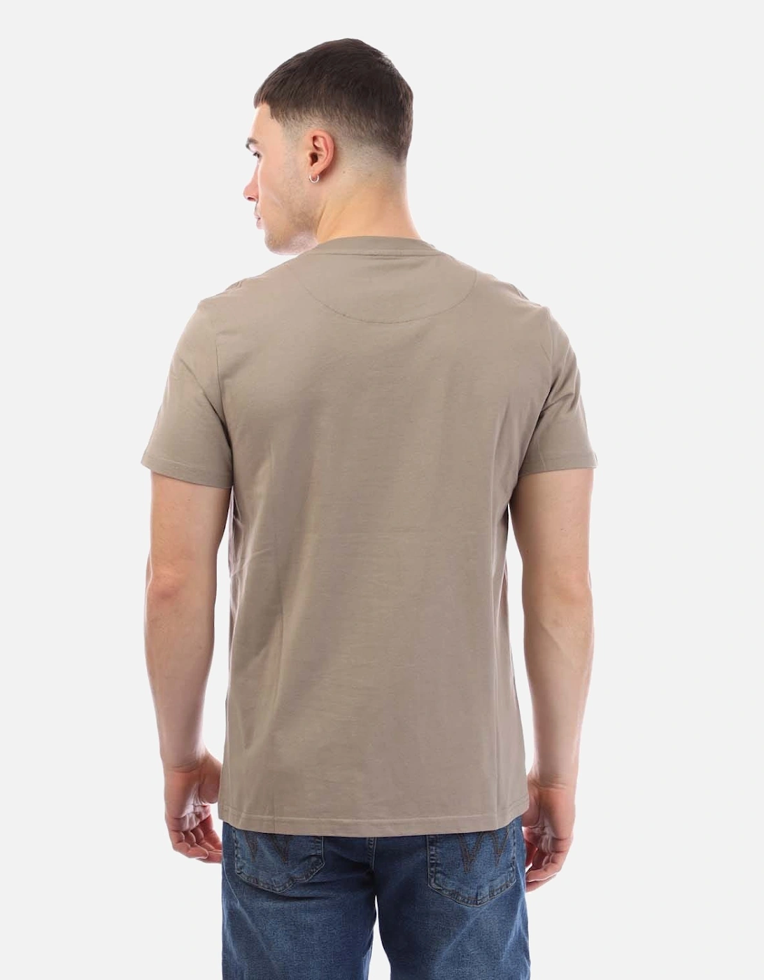 Mens Shareck Check T-Shirt