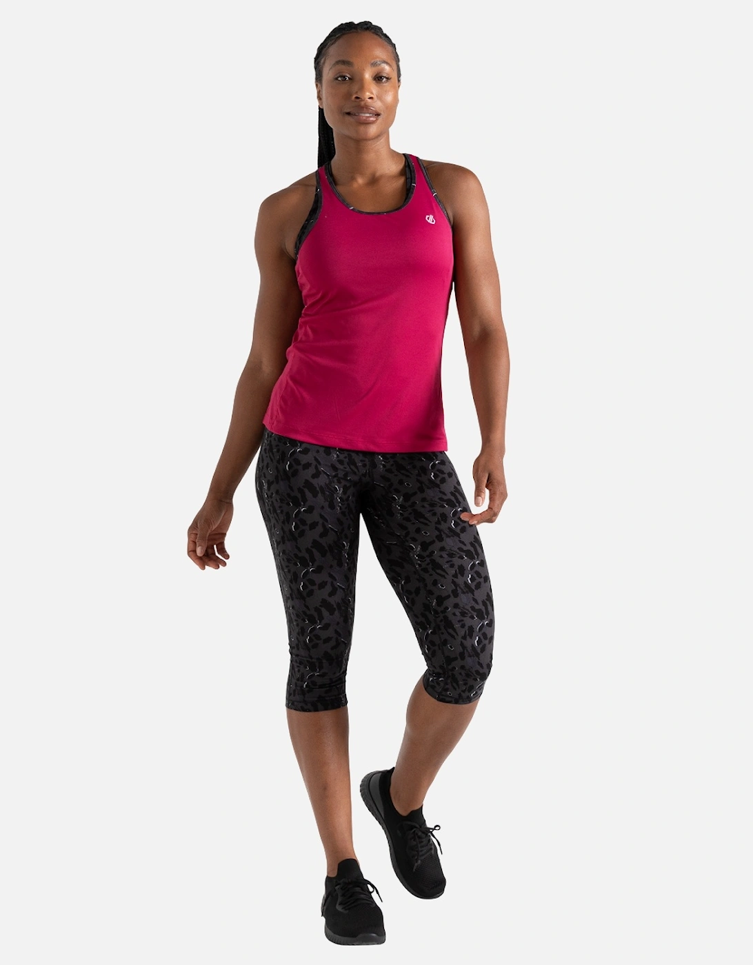 Womens/Ladies Bolt Dash Print Vest Top