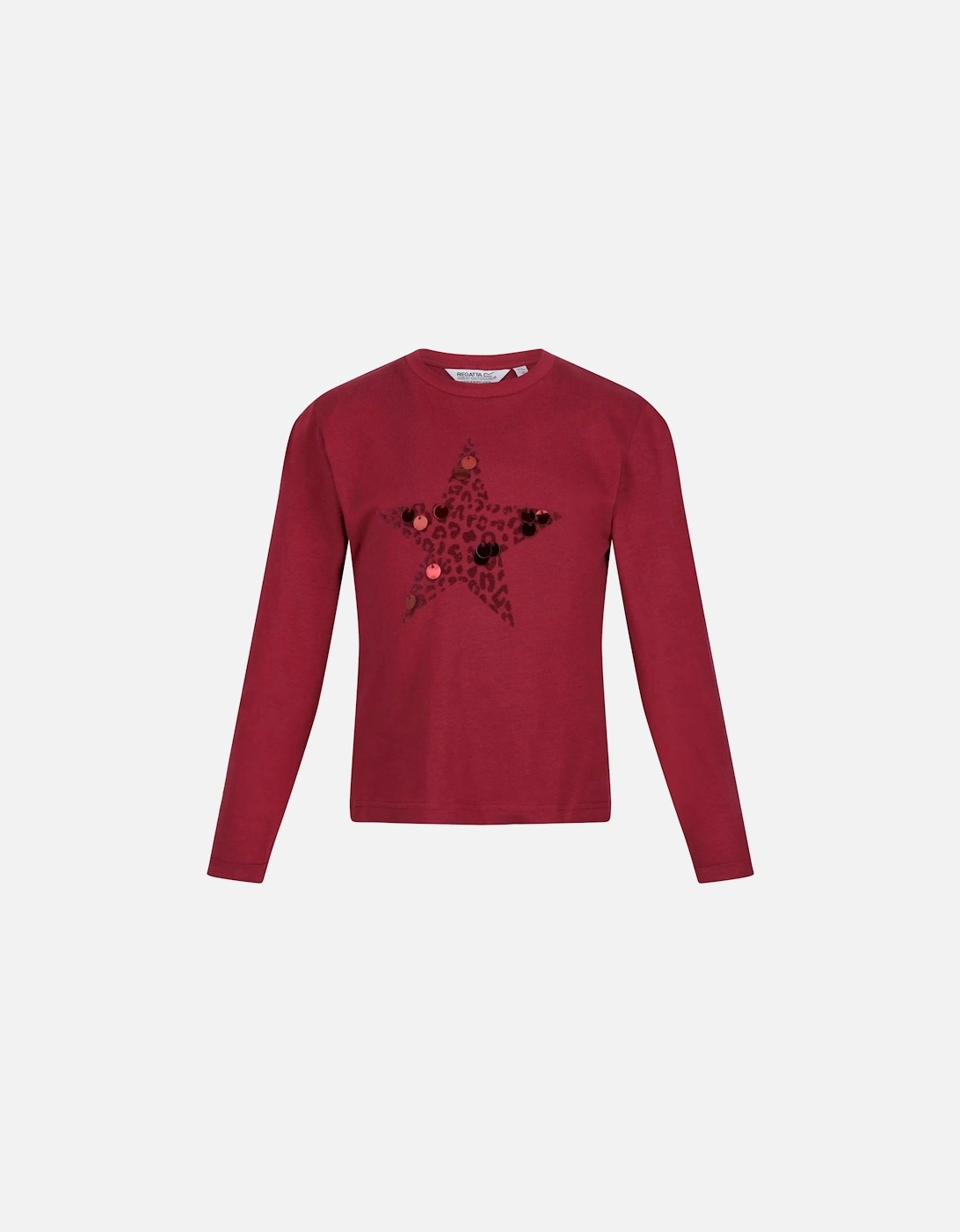 Childrens/Kids Wenbie III Stars Long-Sleeved T-Shirt, 6 of 5