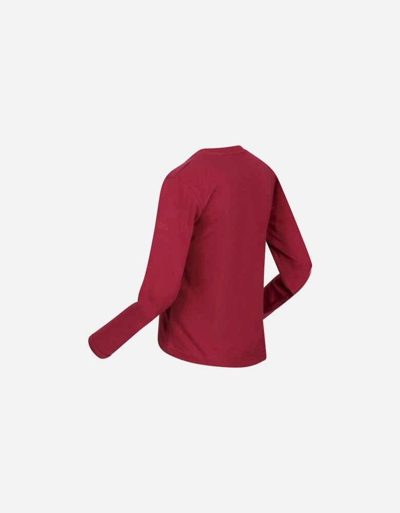 Childrens/Kids Wenbie III Stars Long-Sleeved T-Shirt