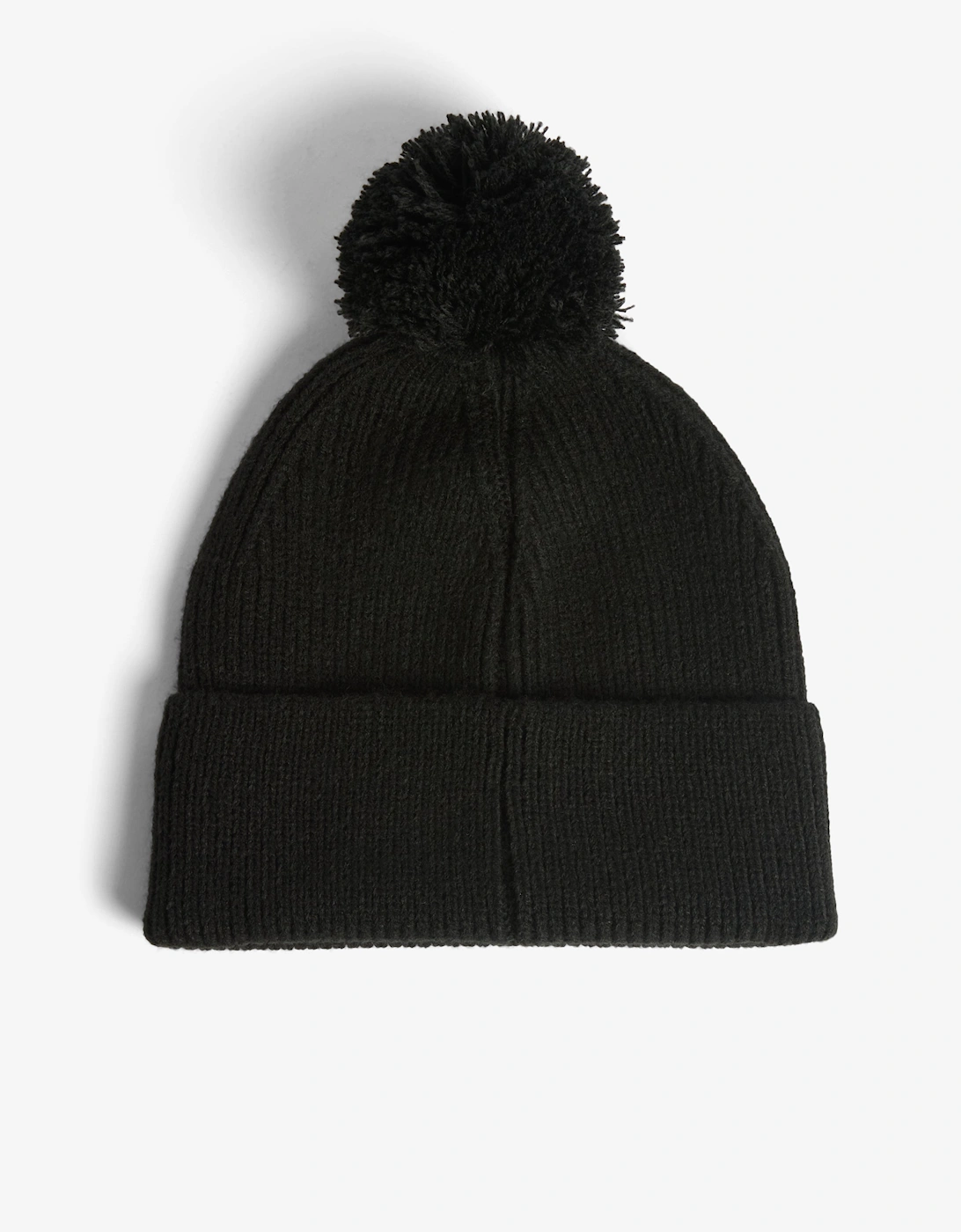 Anagach Ribbed Pom Beanie/Gloves Box Set - Black