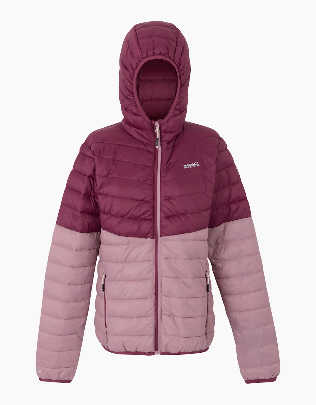 Regatta Women's Pink / Hillpack Iv Quilted Thin Lightweight Waterproof Jacket  10 Size 10 Uk