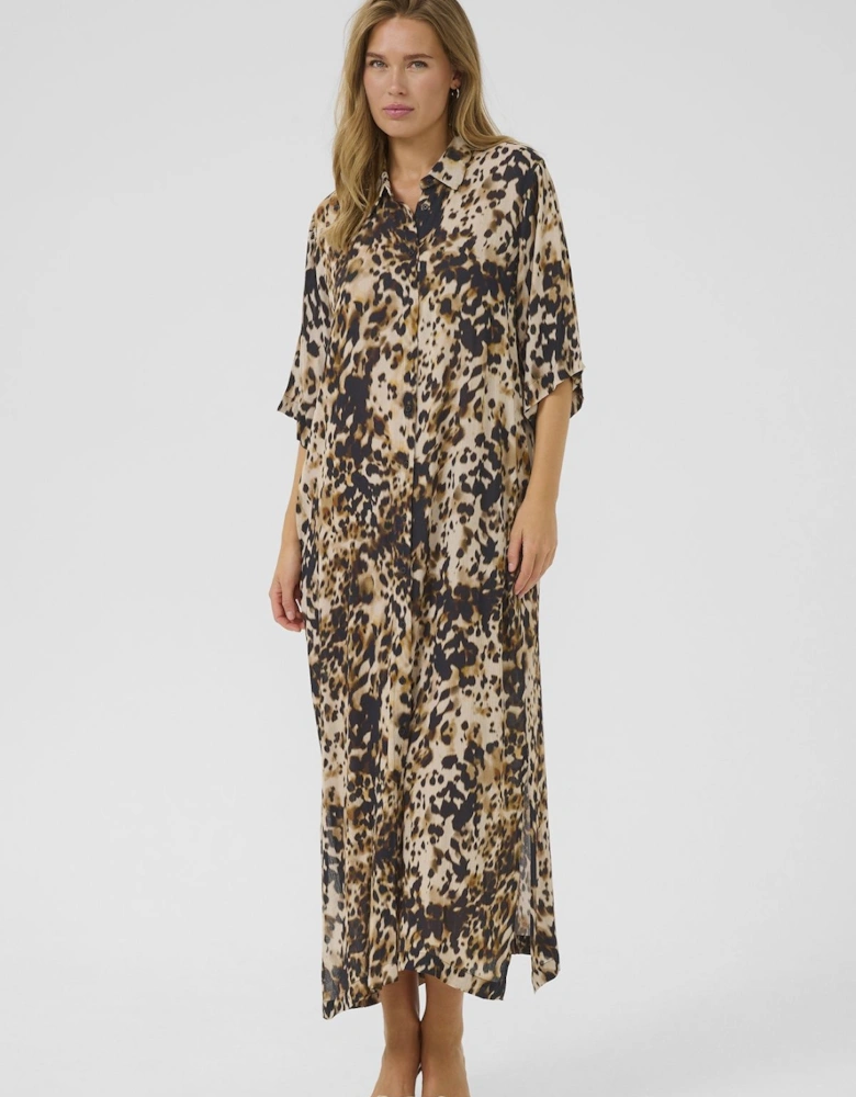 Thora Amber Shirt Maxi Dress