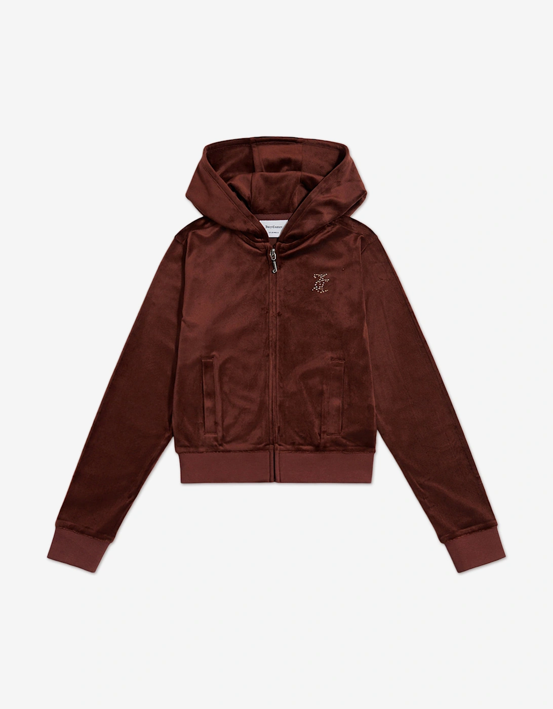 Girls Logo Tracksuit in Brown