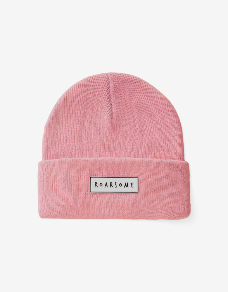 Kids Beanie Hat in Pink