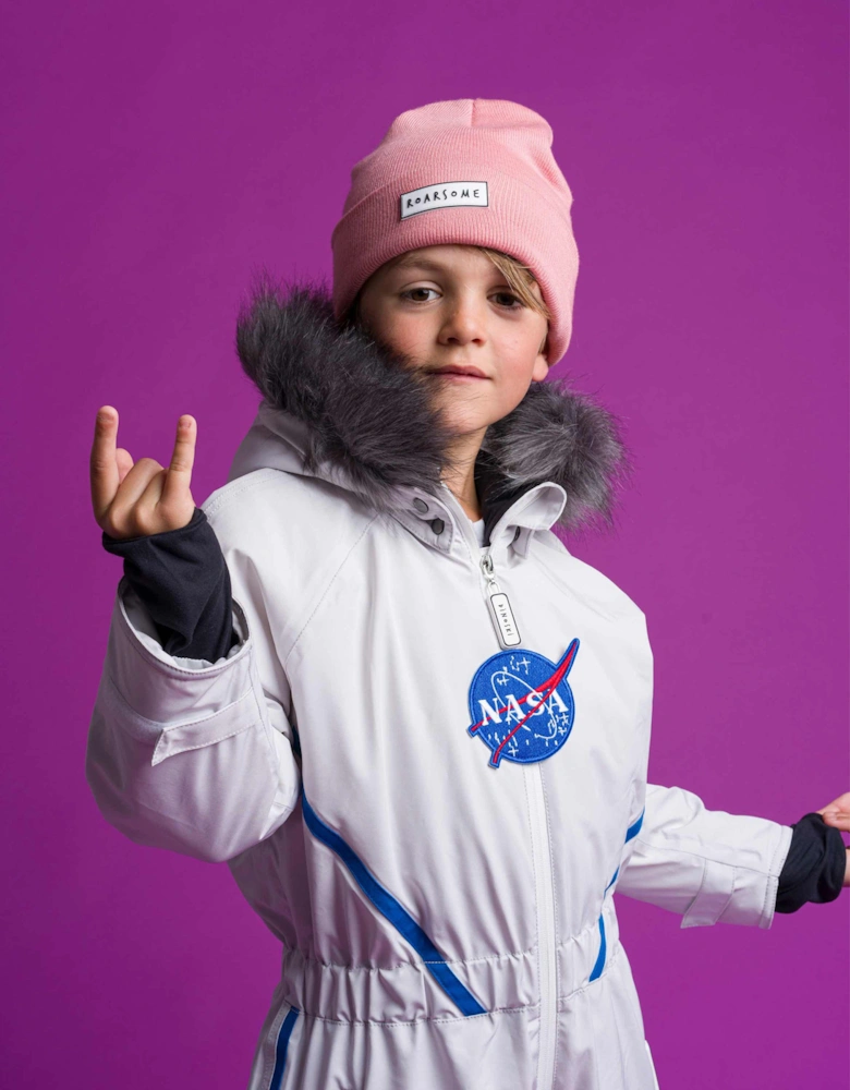 Kids Beanie Hat in Pink