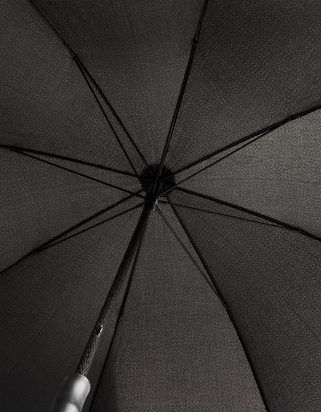 Downpour Umbrella in Black (L: 91cm)