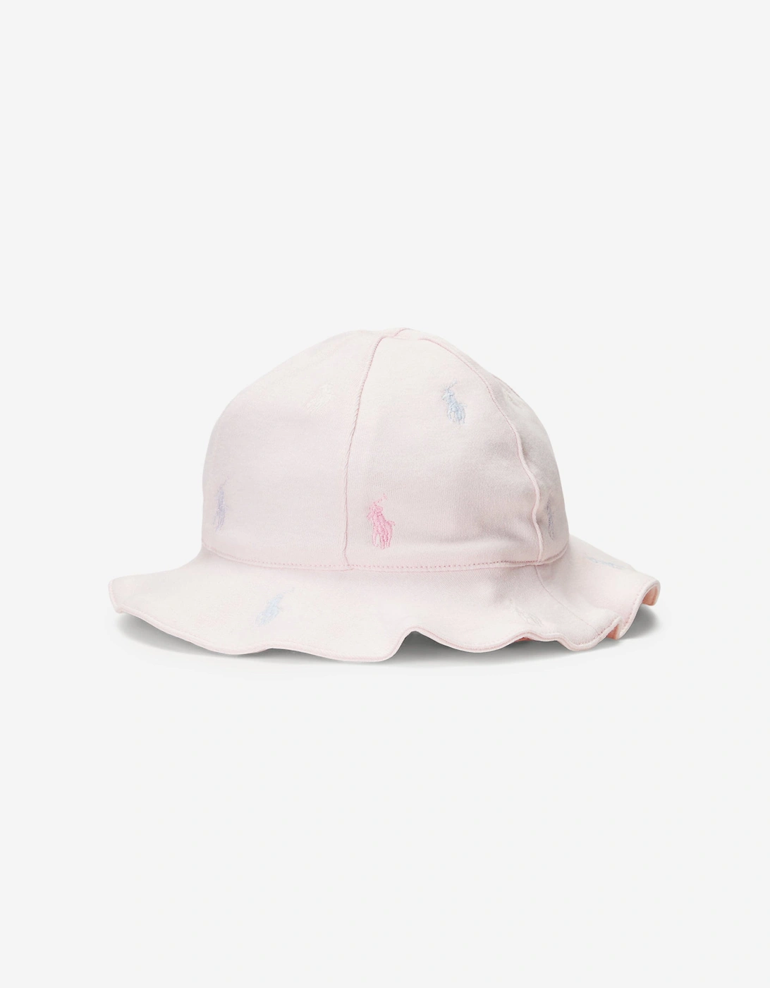 Baby Girls Logo Sun Hat in Pink