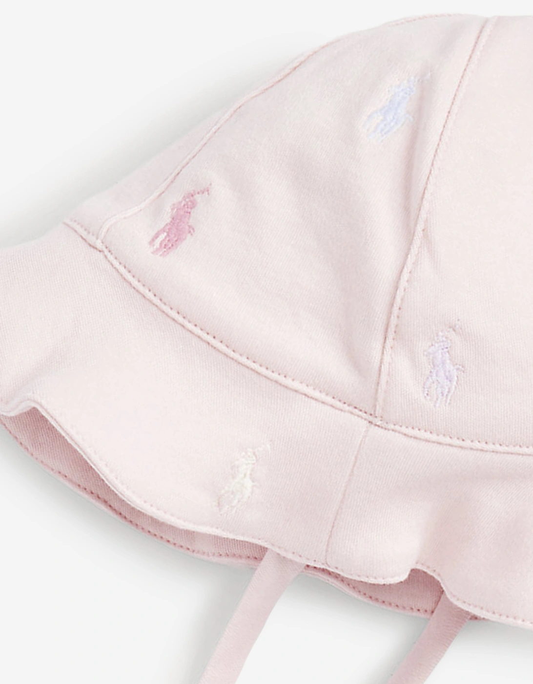 Baby Girls Logo Sun Hat in Pink