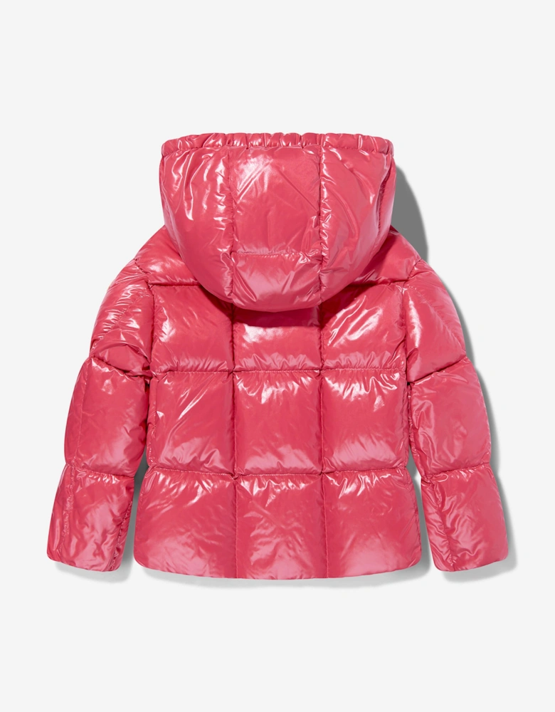 Enfant Girls Parana Down Padded Jacket in Pink