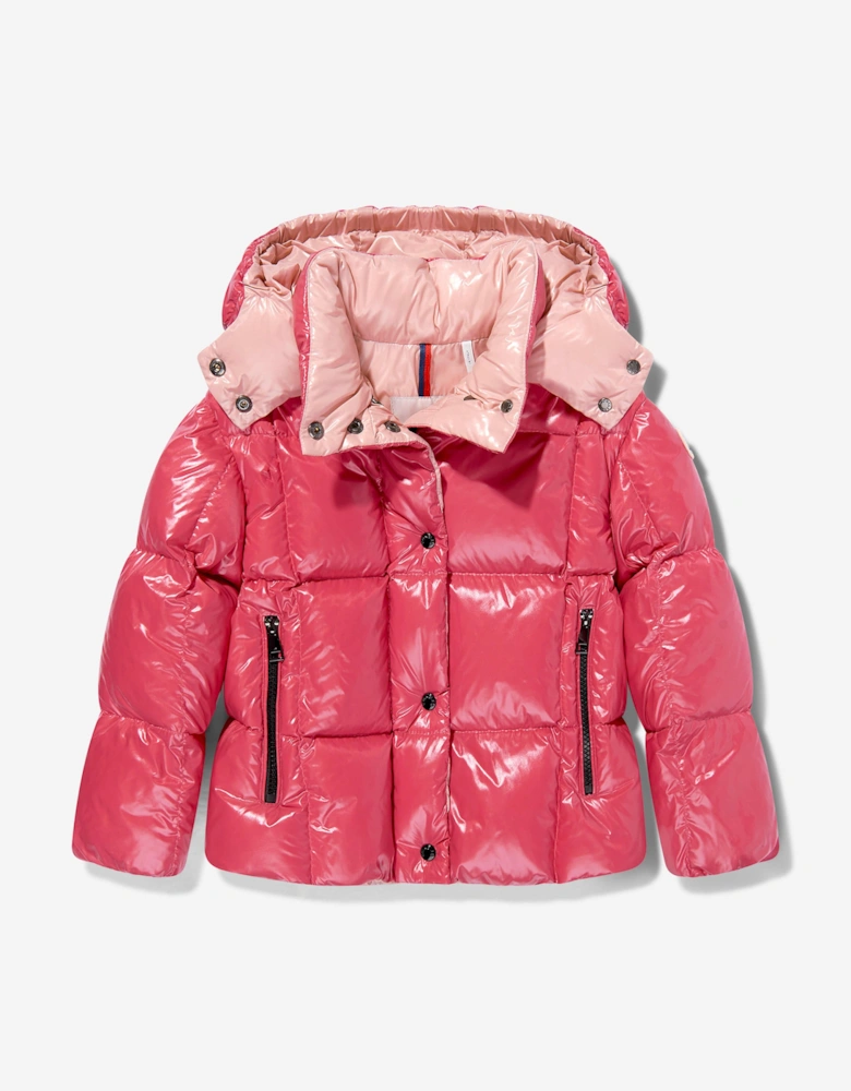 Enfant Girls Parana Down Padded Jacket in Pink