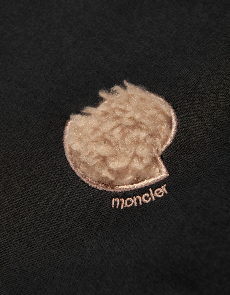 Enfant Girls Logo Skater Dress in Black