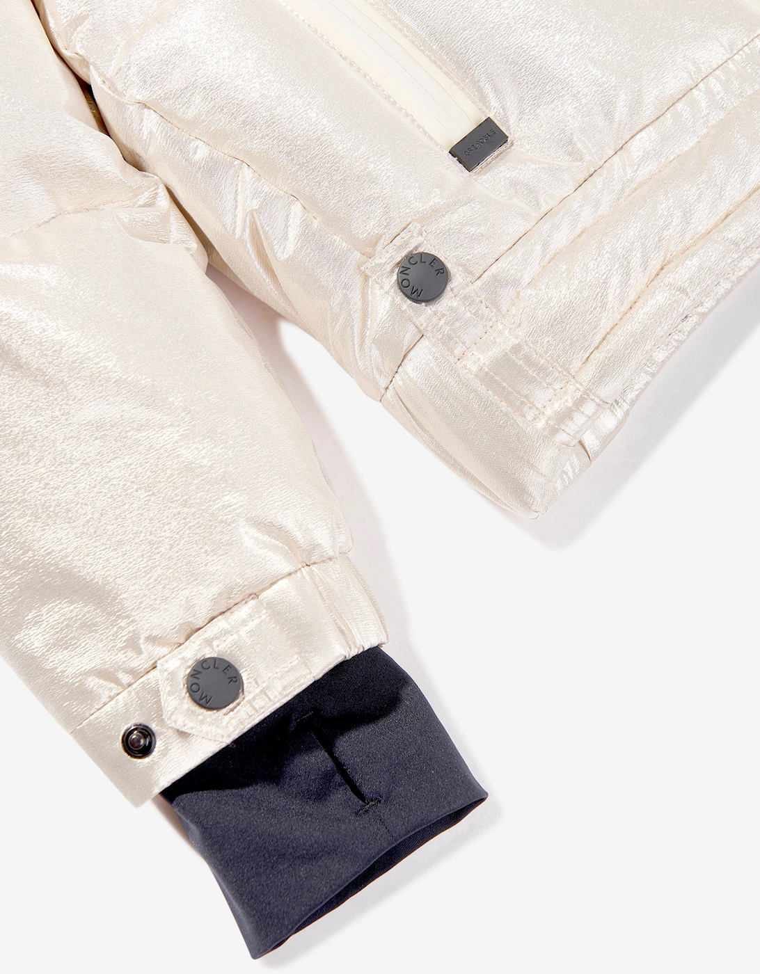 Enfant Girls Grenoble Violette Down Padded Jacket in Gold