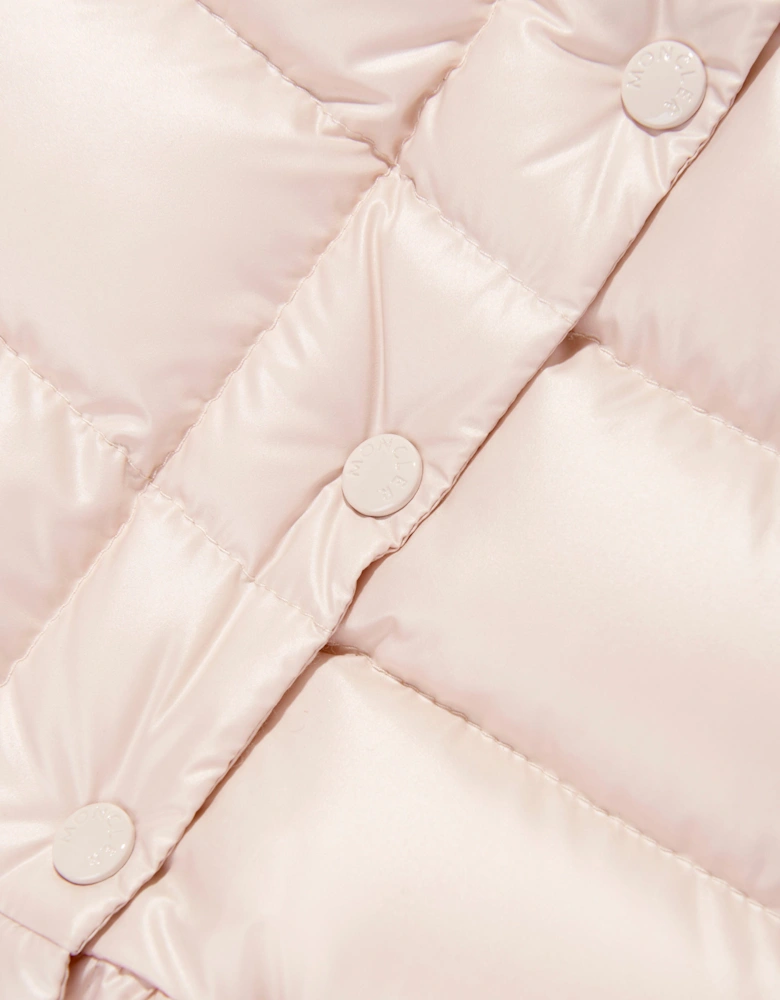 Enfant Baby Girls Tazui Down Padded Jacket in Pink