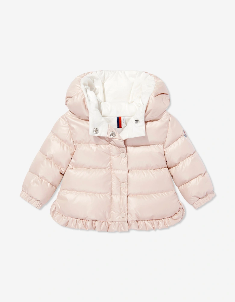 Enfant Baby Girls Tazui Down Padded Jacket in Pink