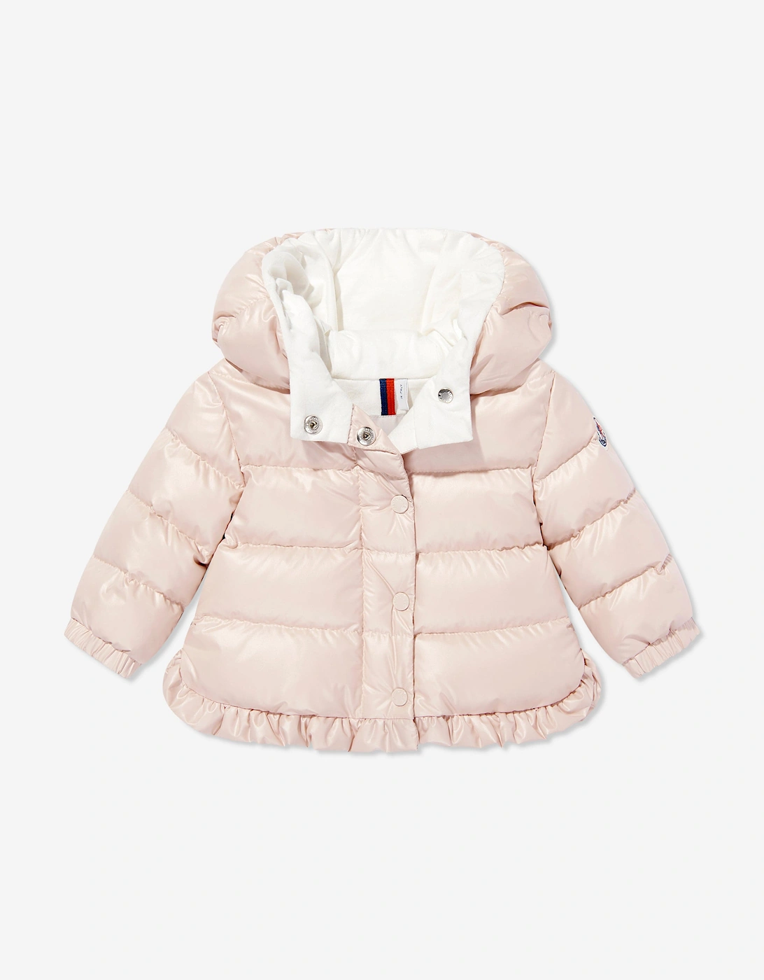 Enfant Baby Girls Tazui Down Padded Jacket in Pink, 5 of 4