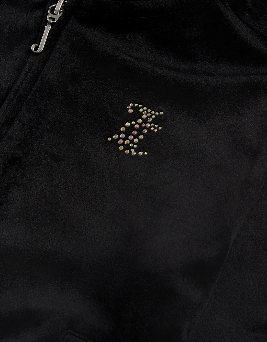 Girls Logo Tracksuit in Black