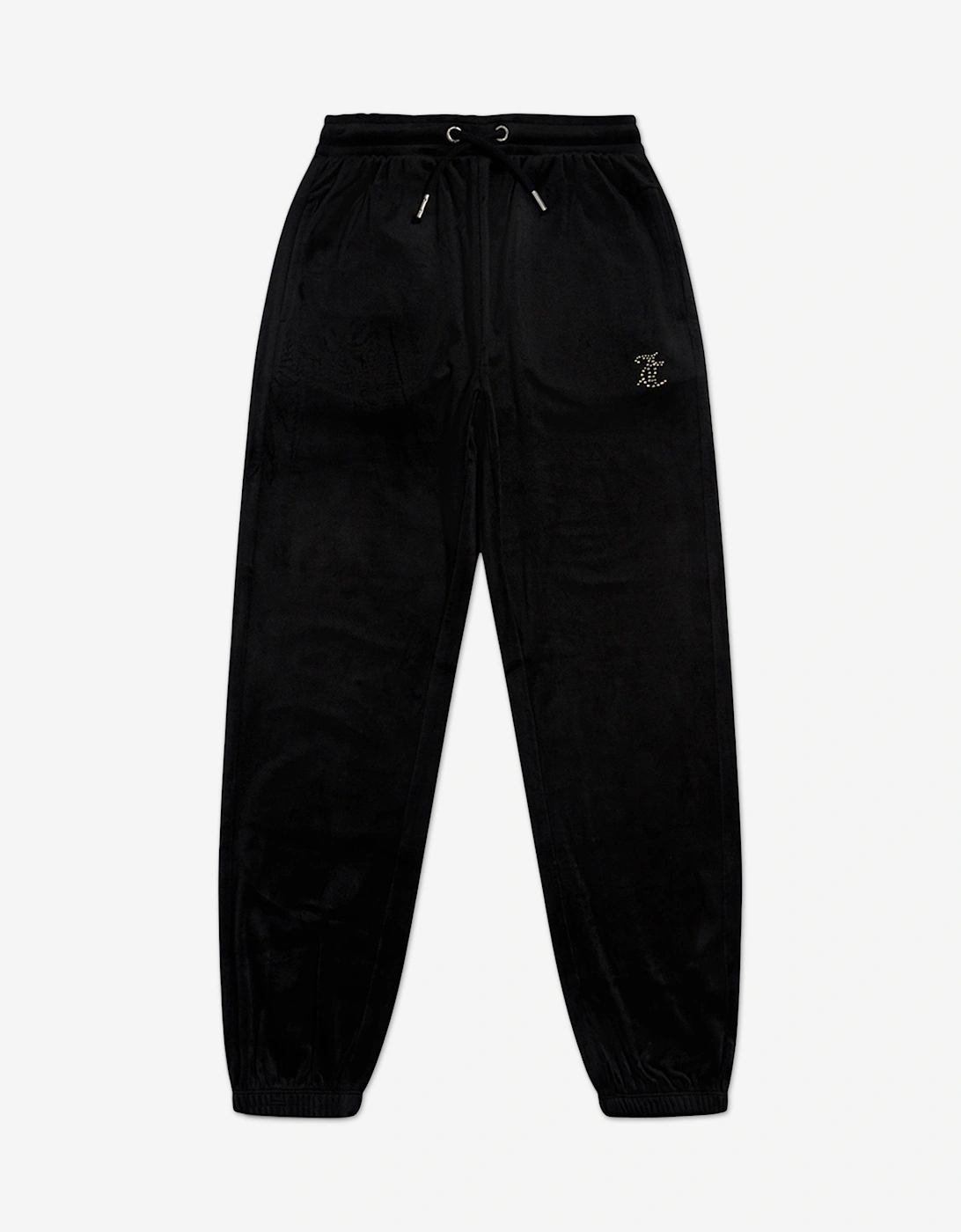 Girls Logo Tracksuit in Black