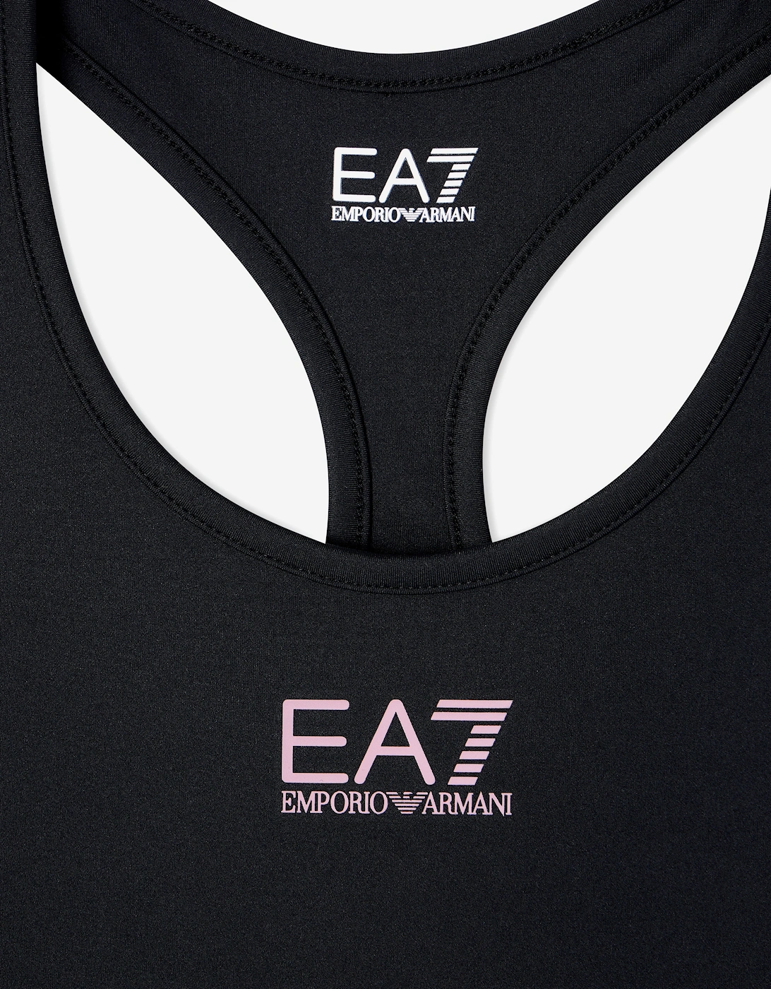 Emporio Armani Girls Vigor7 Sports Bra in Black