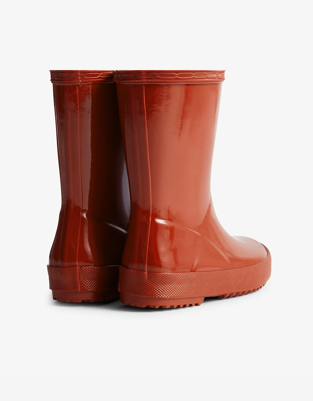 Kids First Gloss Wellington Boots in Red