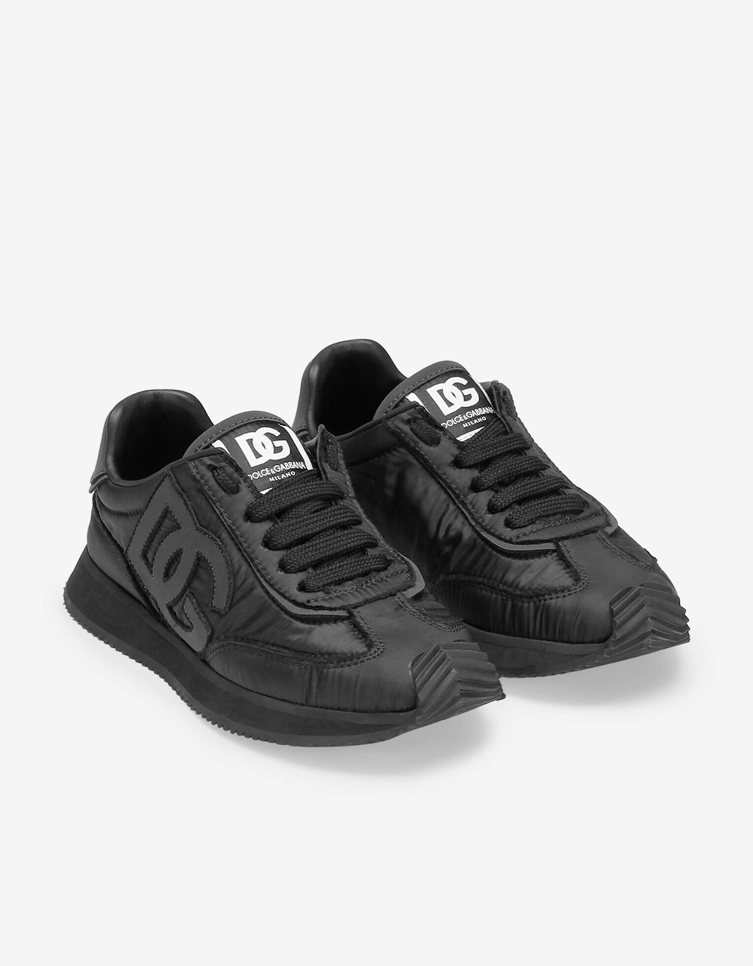 Boys DG Logo Trainers in Black