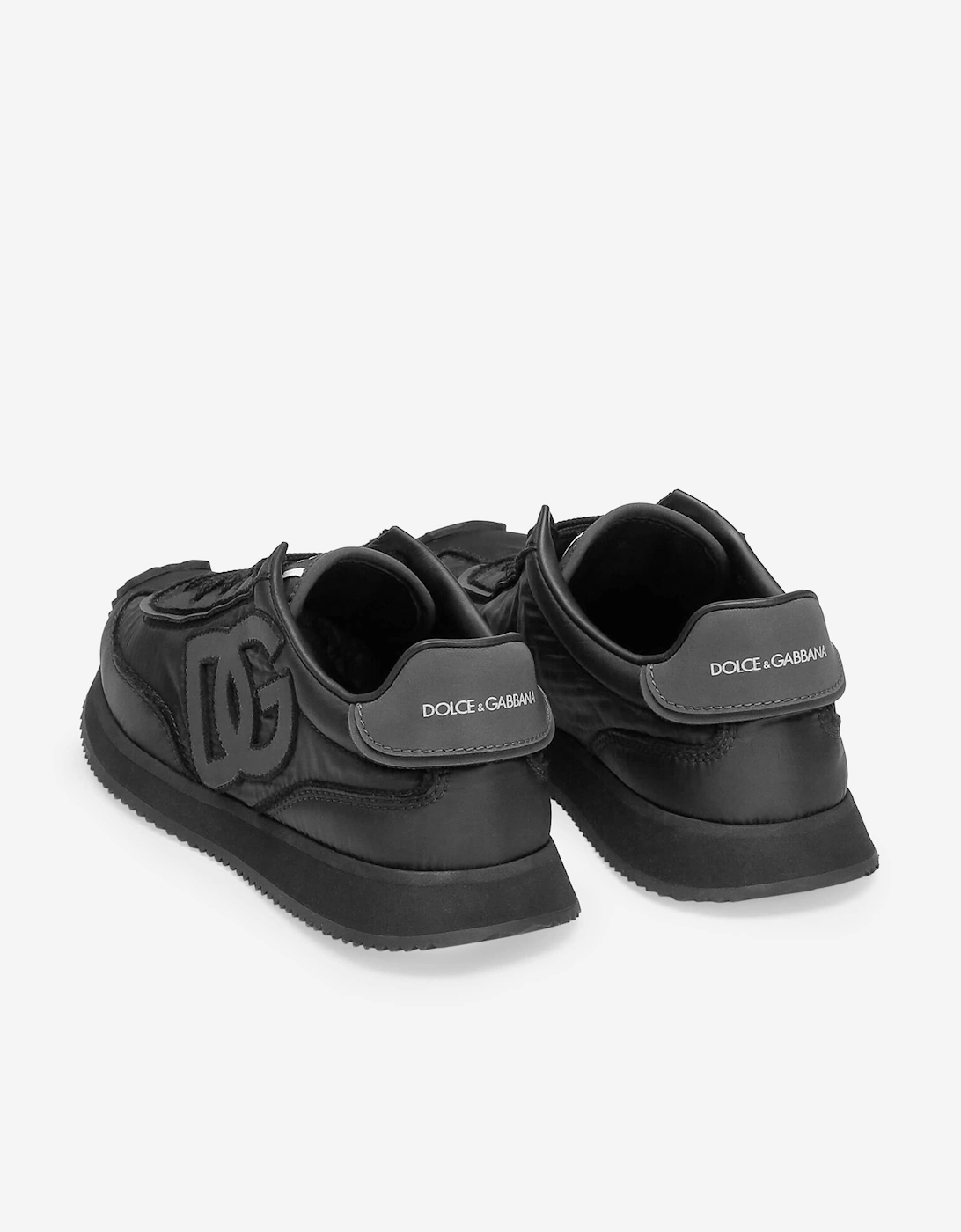 Boys DG Logo Trainers in Black
