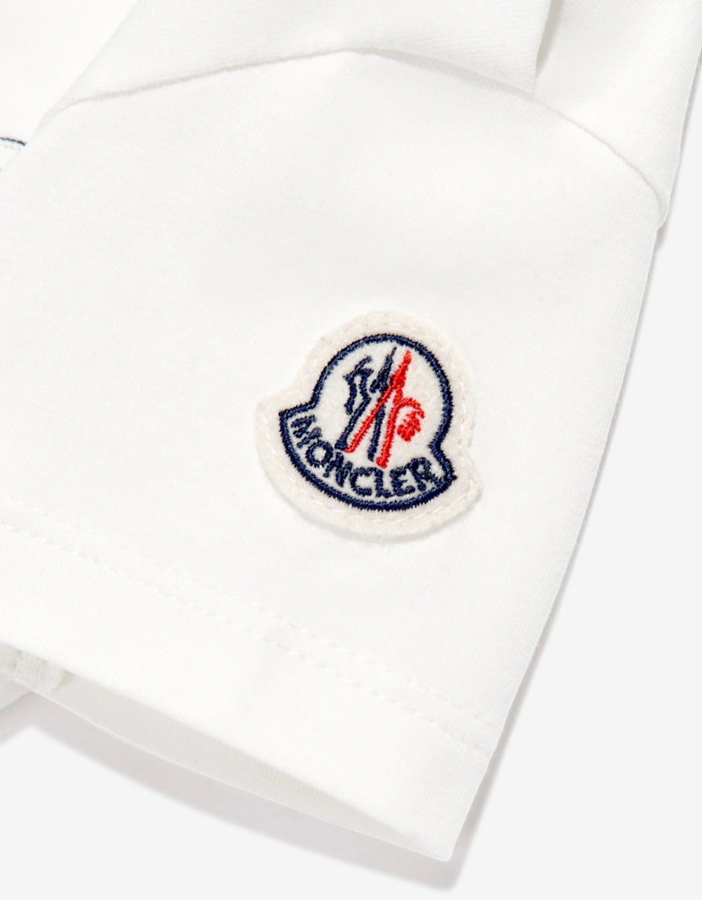 Enfant Baby Boys Ski Bear T-Shirt in Ivory