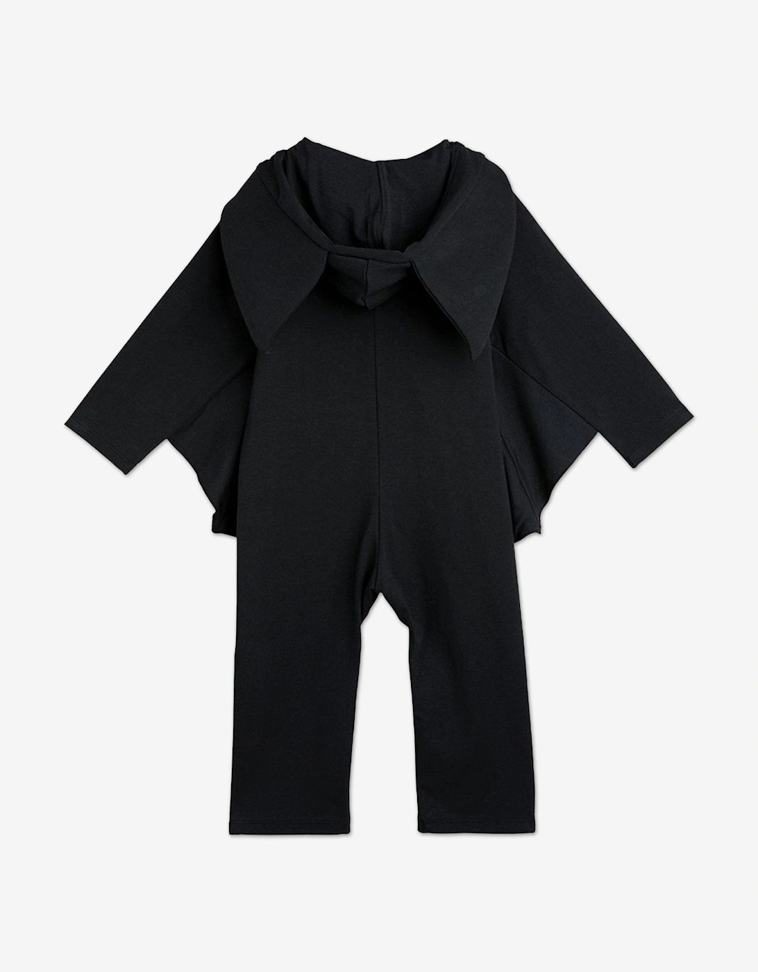 Kids Bat Sleeve Onesie in Black