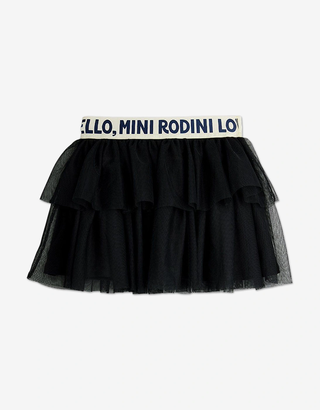 Girls Tulle Skirt in Black, 5 of 4