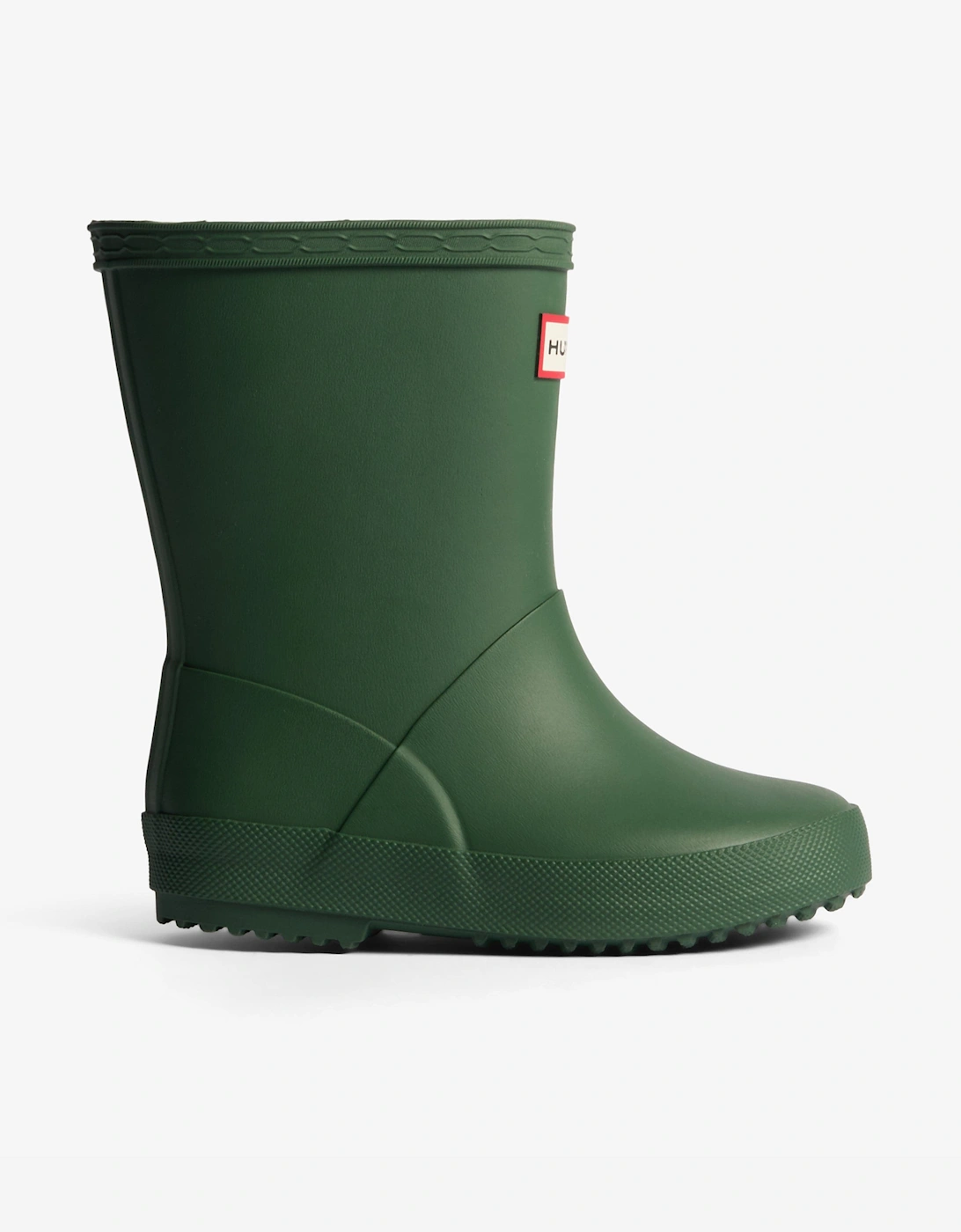 Hunter Girls Green 'S First Insulated Wellington Boots In  Size 30 Kids