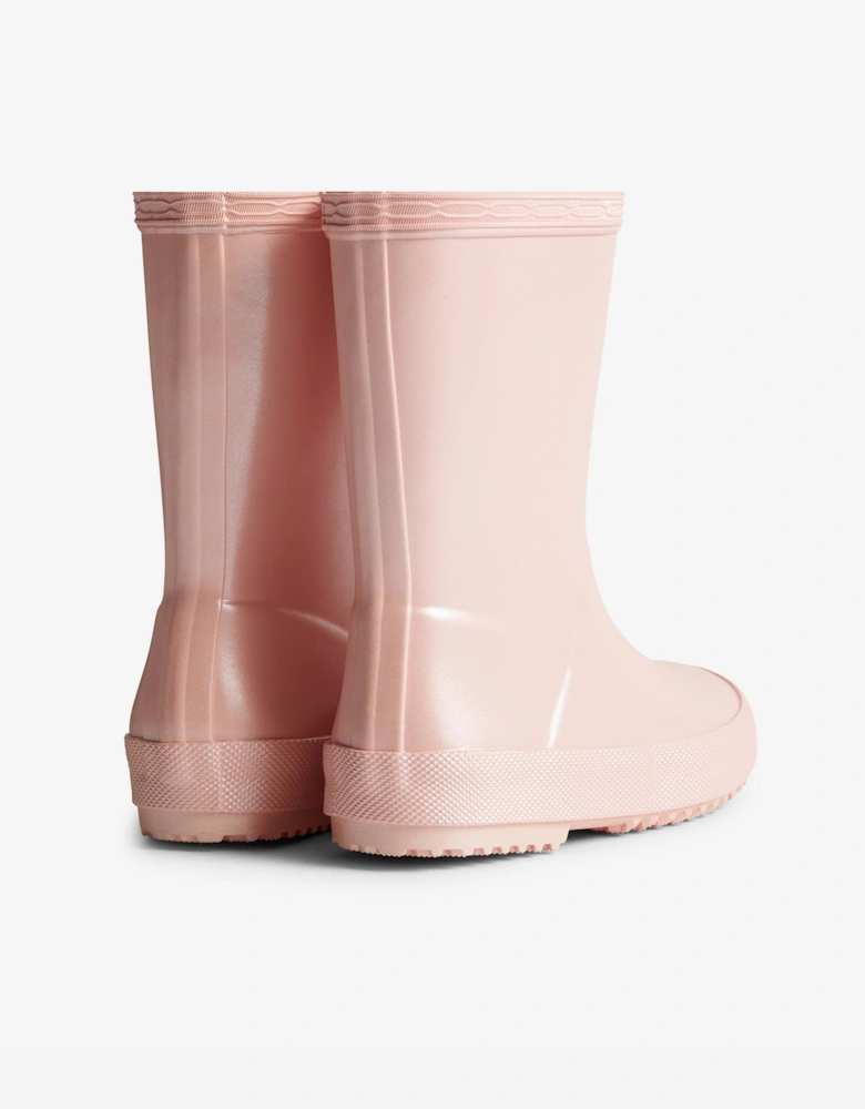 Kids First Nebula Wellington Boots in Pink