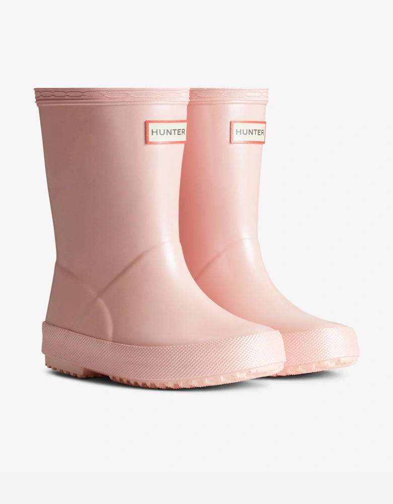 Kids First Nebula Wellington Boots in Pink