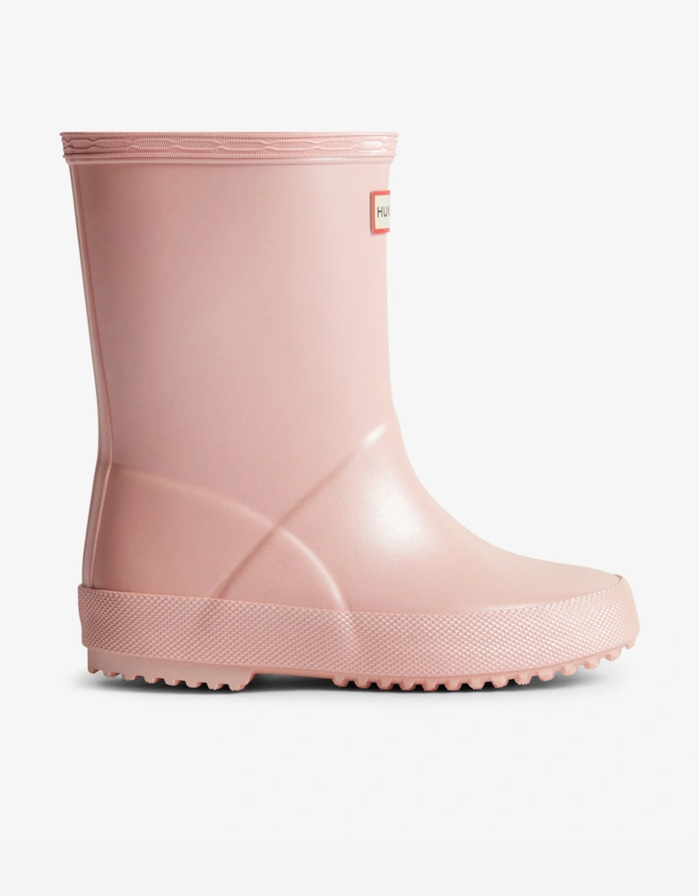 Kids First Nebula Wellington Boots in Pink