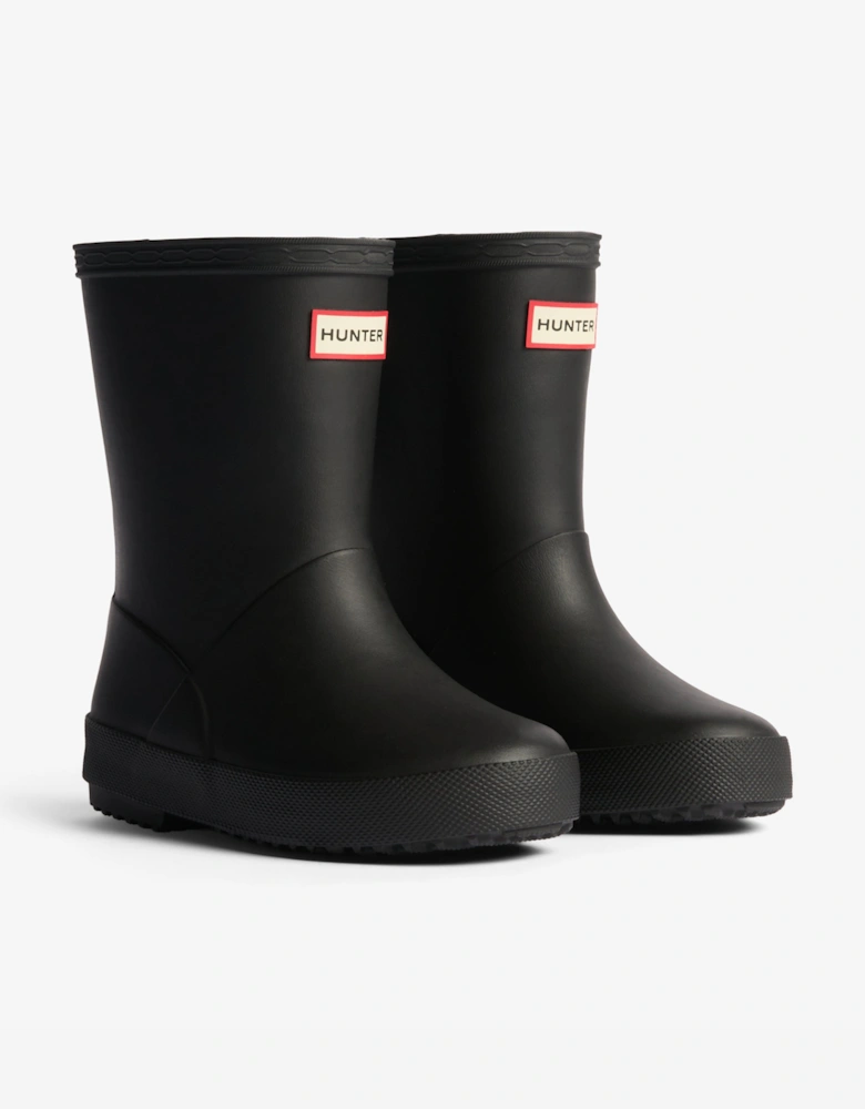 Kids First Insulated Wellington Boots in Black