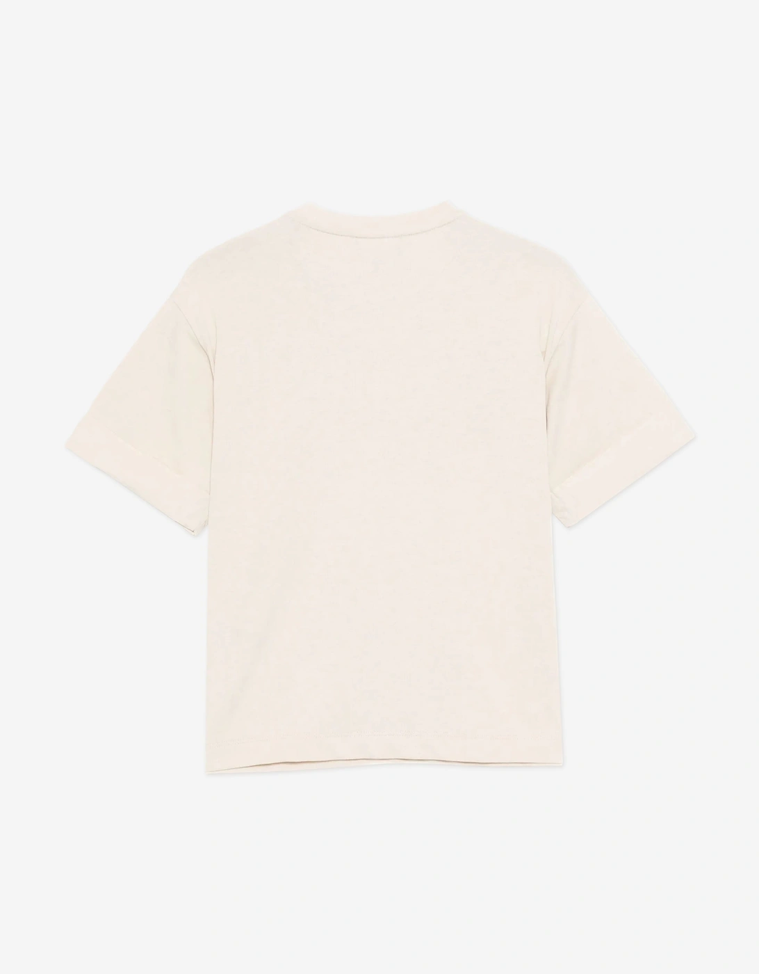 Boys Logo T-Shirt in Beige