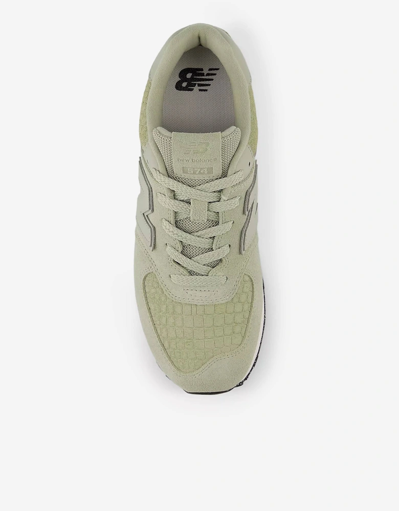New Balance Kids 574 Trainers in Green