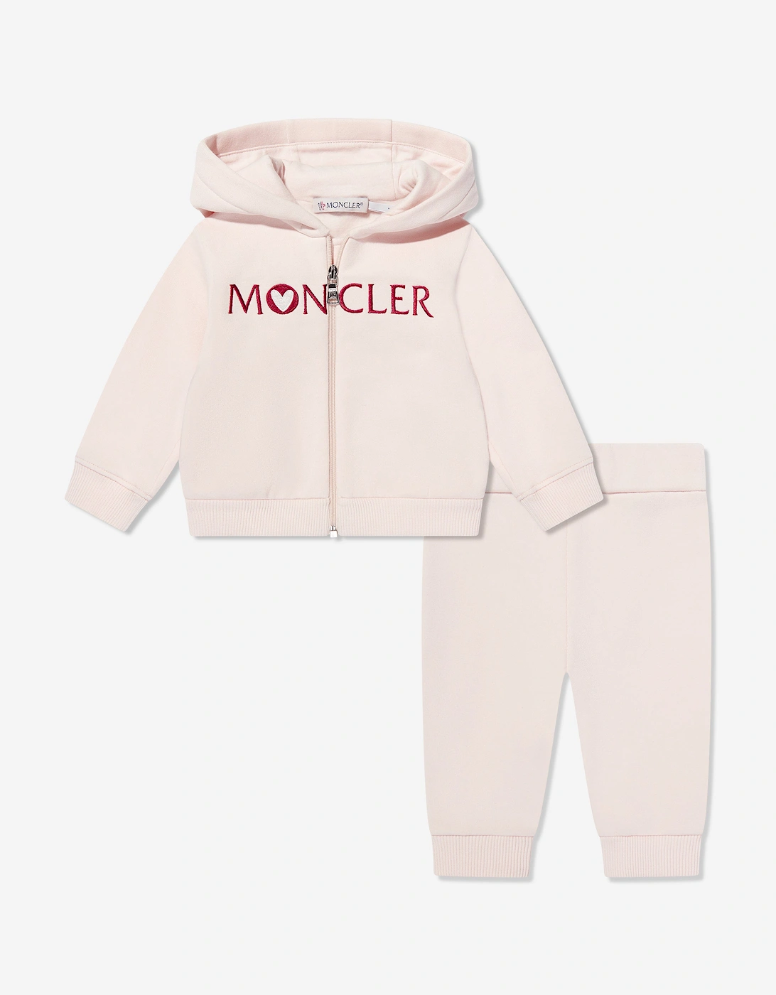 Enfant Baby Girls Logo Tracksuit in Pink, 5 of 4