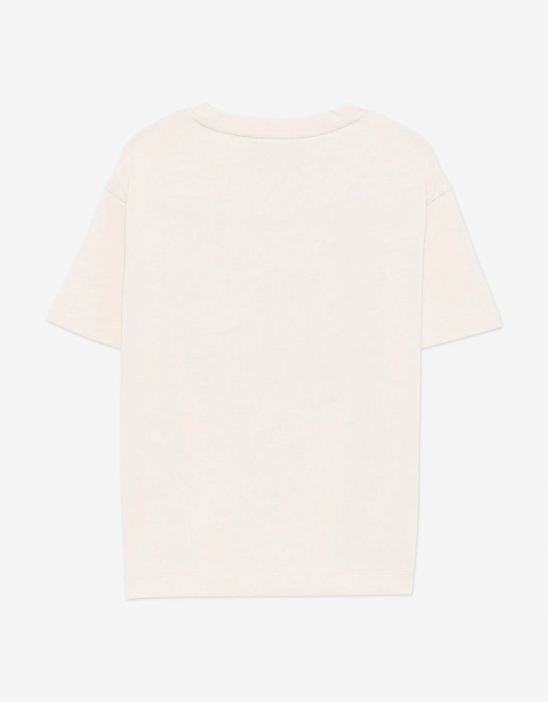 Boys Graphic Print T-Shirt in Beige