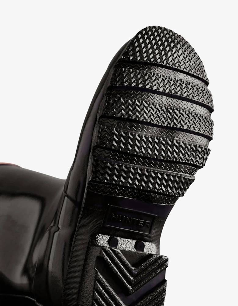 Kids Original Gloss Wellington Boots in Black