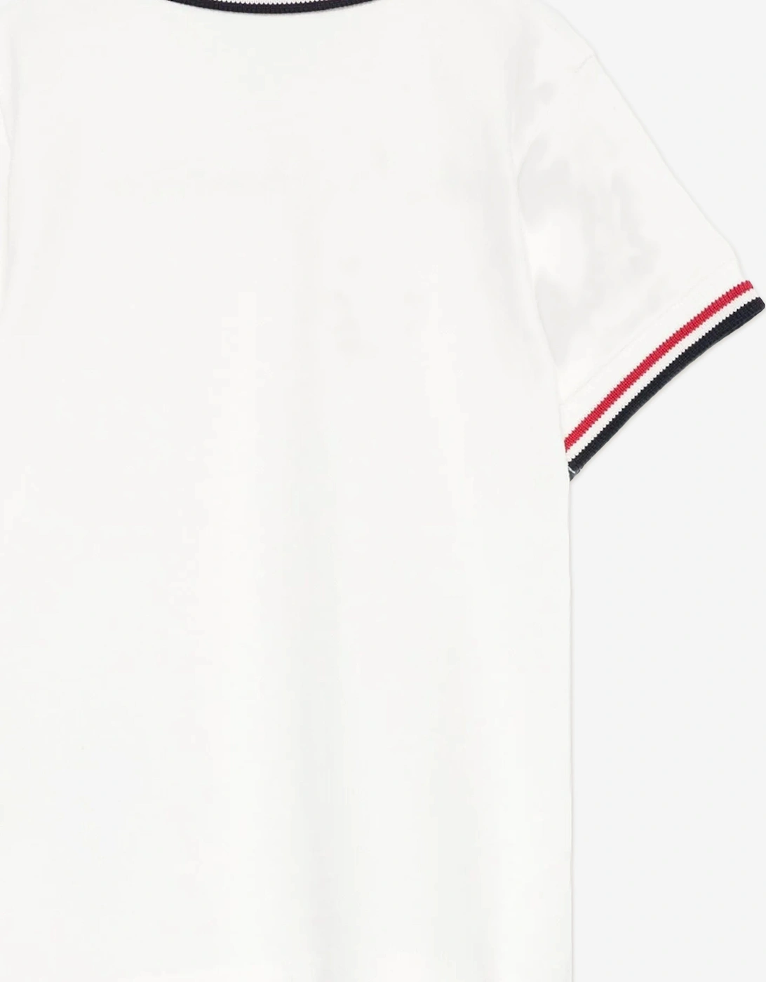 Enfant Baby Boys Logo Polo Shirt in Ivory