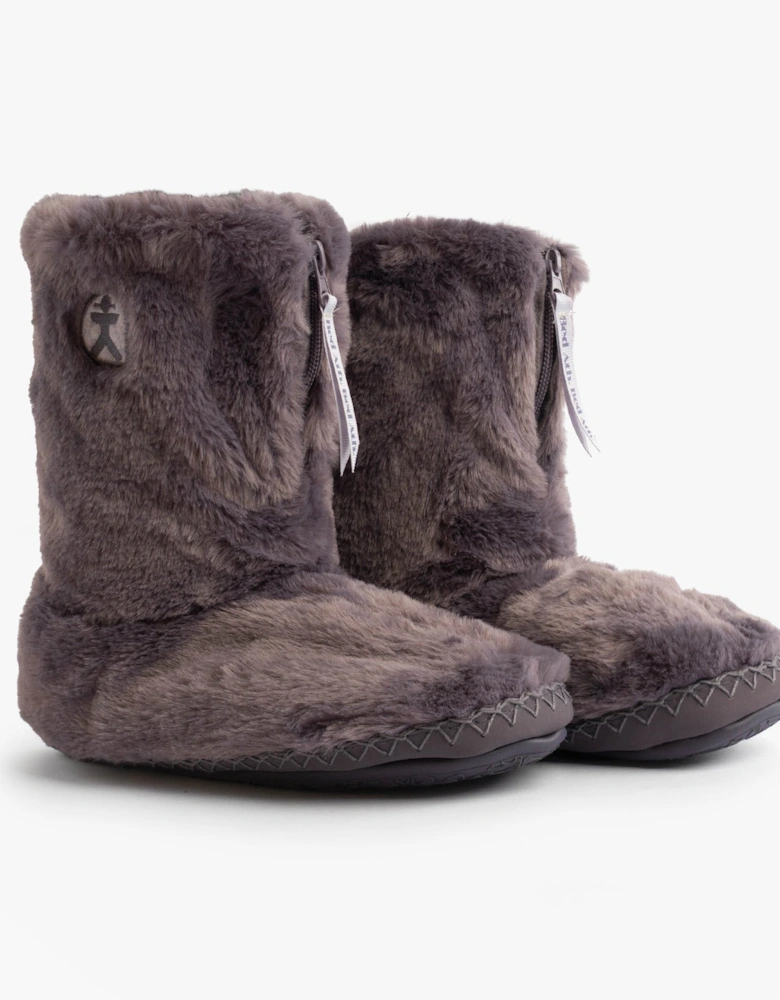 MARILYN Womens Slipper Boots Frosted Grape