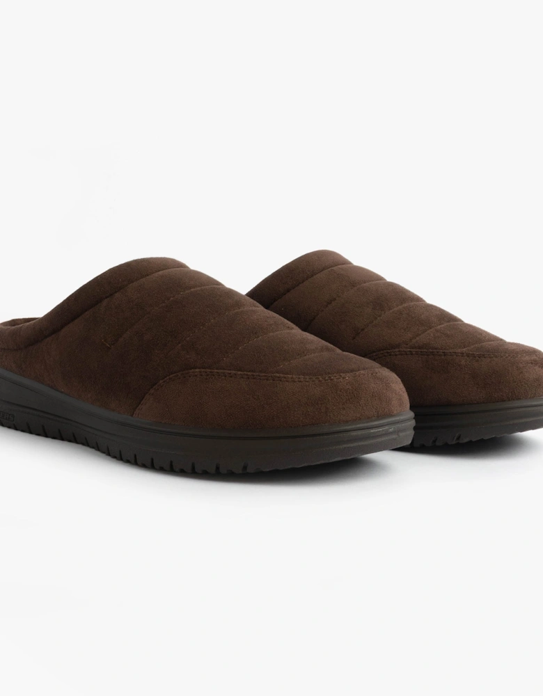 MURETTE - GARVANZA Mens Slippers Chocolate