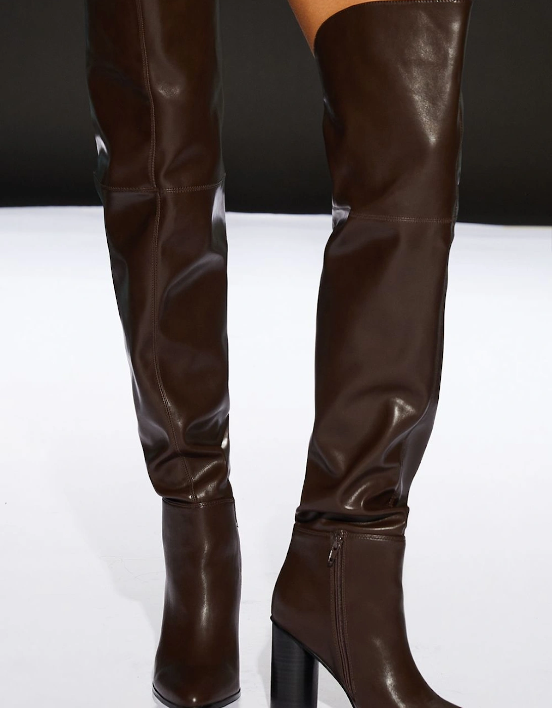 Thigh High Heeled Boots, 2 of 1